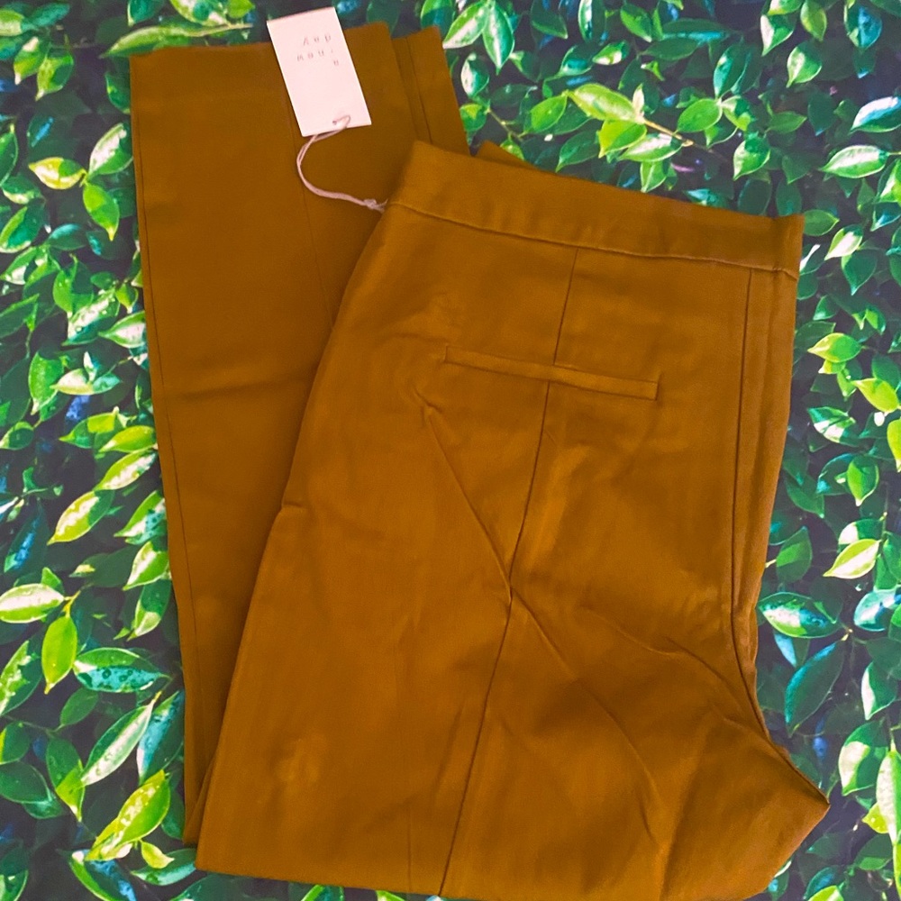 NWT a new day Olive Stretch Skinny Pants - 16